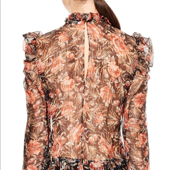 Gorgeous Sandro silk Amina blouse - Picture 4 of 8